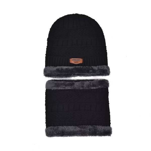 Hat Neck Warm Winter Kitted 15