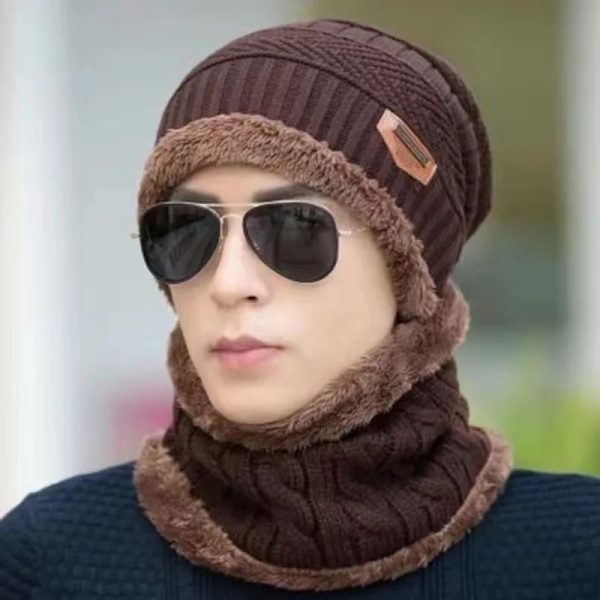 Hats Neck Warm Winter Kitted 15