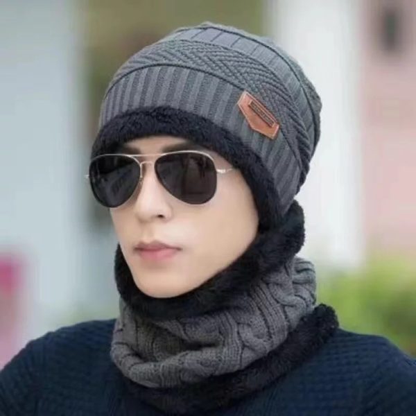 Hats Neck Warm Winter Kitted Hat Beanie 25