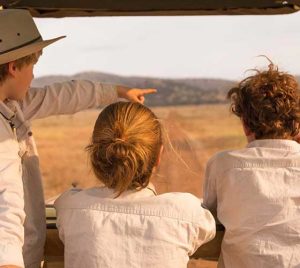 family safari game drive tanzania 2